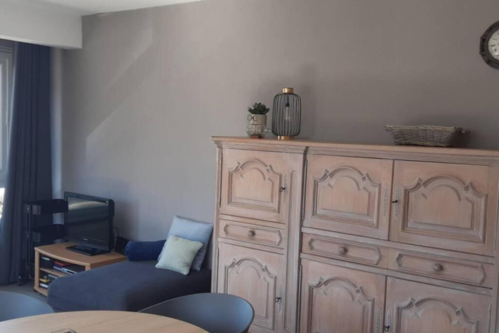 Oostende Studio Voor 2 Of 3 Pers Met Zeezicht Εξωτερικό φωτογραφία